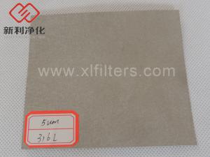 Stainless steel sintered fiber felt